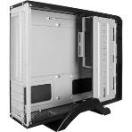 Компьютерный корпус ExeGate EX268690RUS Компьютерный корпус MiniITX ExeGate MI-207 Black, miniITX/mATX, (M400, 80мм), 2хUSB, Audio, фото8