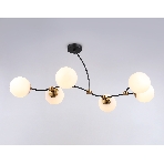Светитльник Ambrella Light TR2555/6 BK/SB черный/бронза E27/6 max 60W 1160*600*450, фото4