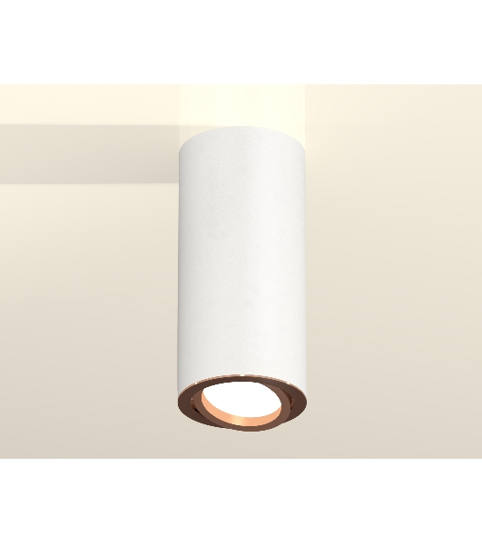 Светильник Ambrella Light XS7442005 SWH/PPG белый песок/золото розовое полированное MR16 GU5.3 (C7442, N7005)