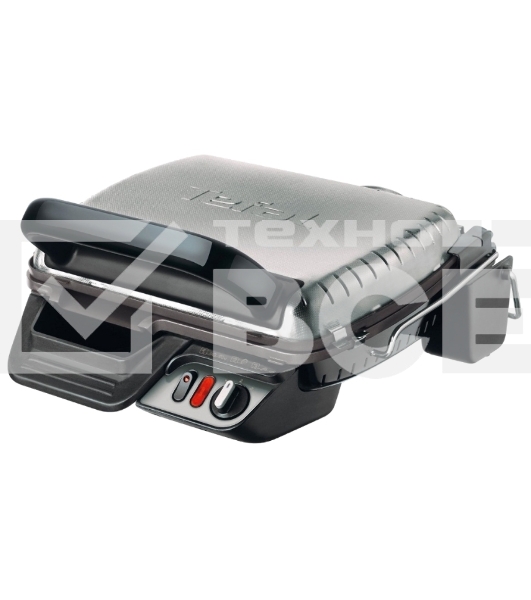 Гриль электрический Tefal GC306012 2000Вт серебристый