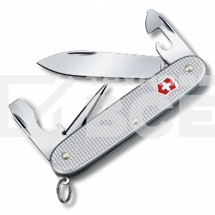 Нож перочинный Victorinox Pioneer Alox (0.8201.26) 93мм 8функций серебристый карт.коробка