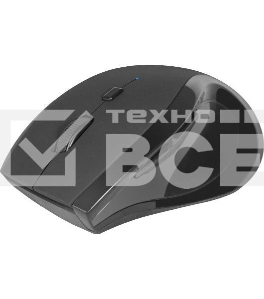 Мышь беспроводная Defender Accura MM-295 черный, 1600 dpi, радиоканал, USB, кнопки - 6