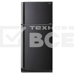 Холодильник Sharp SJ-XE59PMBK черный двухкамерный 430/148 л морозилка сверху, фото3