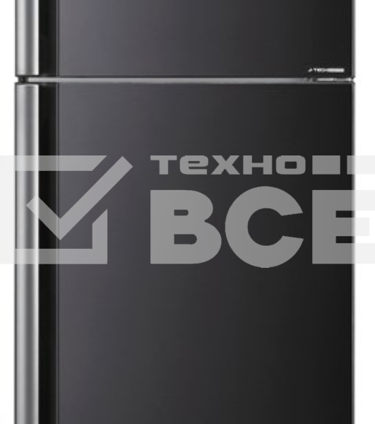 Холодильник Sharp SJ-XE59PMBK черный двухкамерный 430/148 л морозилка сверху