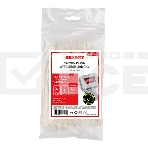 Хомут-стяжкa нейлоновая с тройным замком Rexant 150x3,6 мм, белая, упаковка 100 шт., фото2