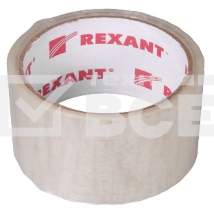 Скотч упаковочный 48ммx36м 50мкм прозр. Rexant 09-4201