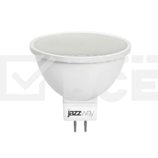 Лампа светодиодная PLED-SP JCDR 7Вт 4000К белый GU5.3 520лм 230В JazzWay 1033512