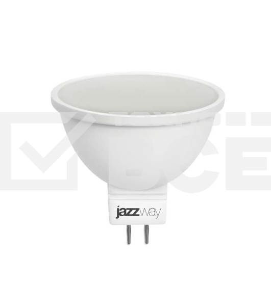 Лампа светодиодная PLED-SP JCDR 7Вт 4000К белый GU5.3 520лм 230В JazzWay 1033512