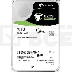 Жесткий диск Seagate Original SATA-III 18Tb ST18000NM000J Exos X18 512E (7200rpm) 256Mb 3.5