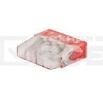 Экспресс-клемма с пастой Rexant СМК 2273-244, 4-проводная 0.5-2.5 мм², прозрачная (100 шт./уп.), фото3