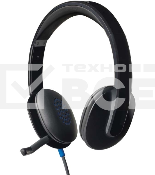 Гарнитура проводная Logitech H540 USB (981-000480)