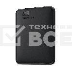 Внешний HDD 2.5' Western Digital Elements Portable, 5TB, USB 3.2 Gen 1 Type-A, 5400 rpm, черный, фото9