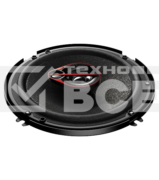 Колонки автомобильные Pioneer TS-R1651S-2 (без решетки) 300Вт 90дБ 4Ом 14.24см (6дюйм) (ком.:2кол.) коаксиальные трехполосные