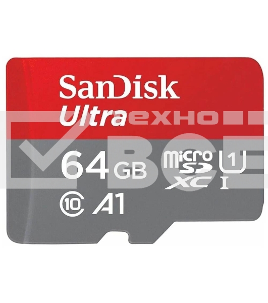 Карта памяти MICRO SDHC 64GB UHS-I SDSQUA4-064G-GN6MN SANDISK
