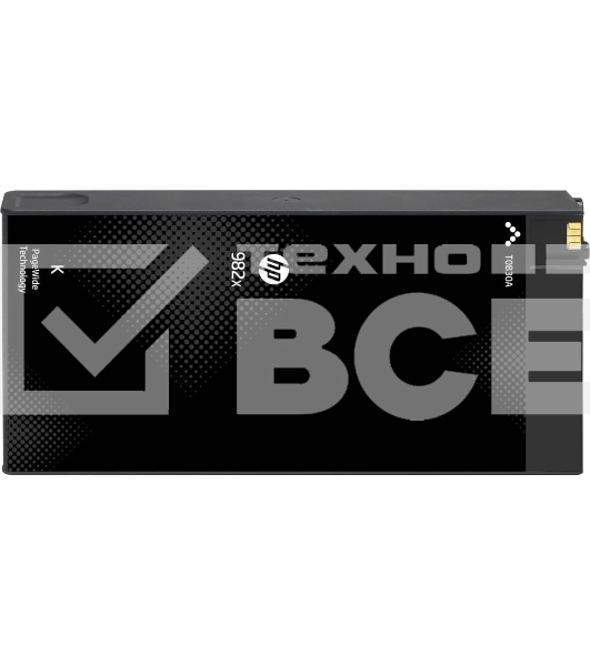 Картридж струйный HP 982A желтый PageWide Enterprise Color 765/780/785 T0B30A 16000 стр.