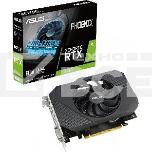 Видеокарта Asus PH-RTX3050-8G-V2  PCI-E 4.0 128 GDDR6 1777/14000 1xDVI-D 1xHDMI 1xDP HDCP Ret