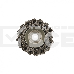 Щетка Matrix для УШМ, 65 мм, М14, Чашка, крученая проволока 0,35 мм, фото4