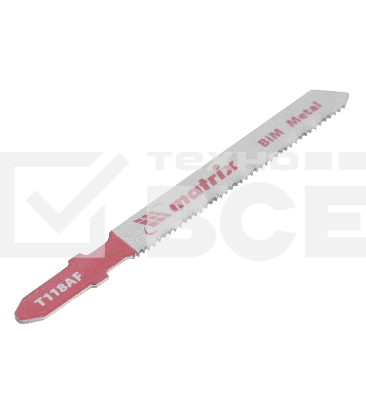 Полотна для электролобзика по металлу, 3 шт. T118AF, 55 х 1,2мм, Bimetal Matrix