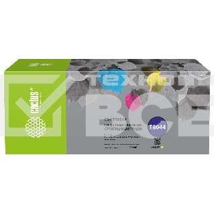 Картридж струйный Cactus CS-EPT8044 (T8044) желтый пигментный (700 мл) для Epson SureColor SC-P6000/7000/8000/9000