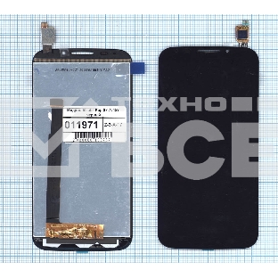 Дисплей для Alcatel Pop S7 7045Y черный