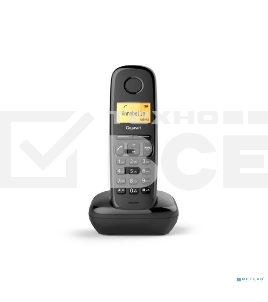 Радиотелефон Dect Gigaset A170 SYS RUS черный АОН