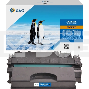 Картридж лазерный G&G GG-CE505X (CE505X) черный (6500 стр.) для HP LaserJet P2055d/P2055dn/P2055x; LaserJet Pro 400 M401/M401a/M401n/M401d/M401dn/M401dne/M401dw/MFP M425/MFP M425dn/MFP M425dw