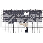 Клавиатура для ноутбука HP Omen 17-CB черная с подсветкой, фото 1