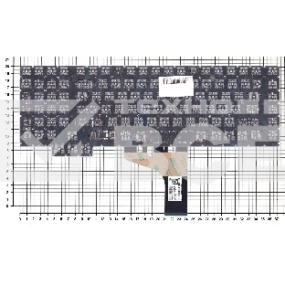 Клавиатура для ноутбука HP Omen 17-CB черная с подсветкой