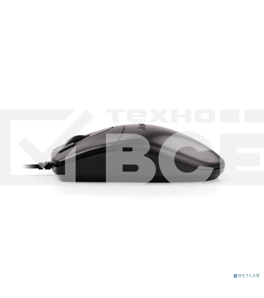 Мышь проводная A4Tech OP-620DS черный, 1000 dpi, USB, кнопки - 4