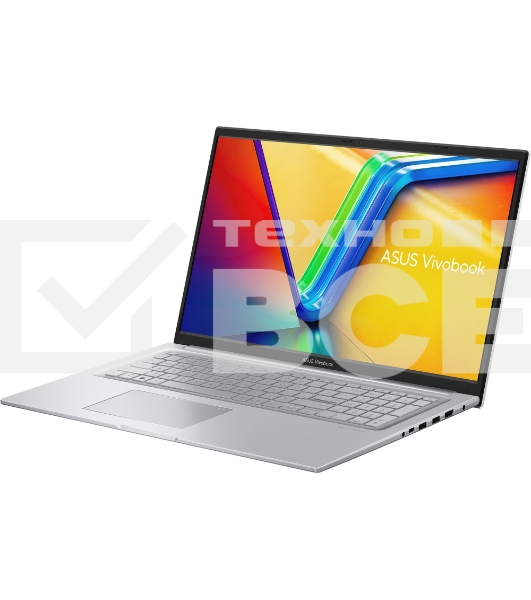 Ноутбук Asus Vivobook 17 X1704VA-AU397 Intel® Core™ i5-1335U Processor 1.3 GHz (12MB Cache, up to 4.6 GHz, 10 cores, 12 Threads) DDR4 16GB IPS 1TB M.2 NVMe™ PCIe® 3.0 SSD Intel Iris X Graphics 17.3