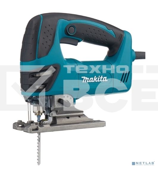 Лобзик Makita 4350FCT Лобзик,в\рук,{720Вт,800-2800об\м,ход-26мм,рез-135мм,2.5кг,чем,подсветка,маятн}