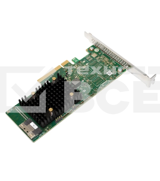 Адаптер SAS 9500-8i SGL (05-50077-03) PCIe v4 x8 LP, Tri-Mode SAS/SATA/NVMe 12G HBA, 8port(2*int SFF8654), 3808 IOC