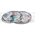 Круг отрезной по металлу Gross WA60TBF 125х1.0х22.2мм, в метал.банке, 10 шт. 743680, фото2