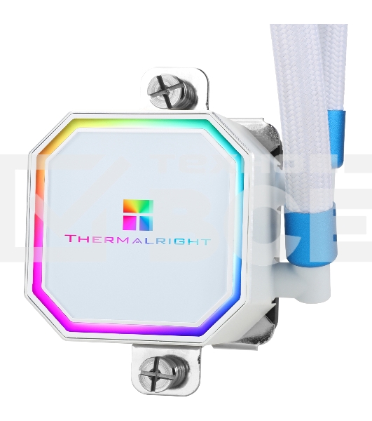 Система водяного охлаждения Thermalright Frozen Prism 360 ARGB Soc-AM5/AM4/1151/1200/2066/1700 белый 4-pin 27dB Al Ret (F-PRISM-360-WH-ARGB)