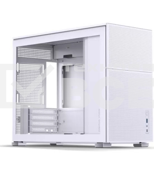 Корпус без блока питания Case JONSBO D31 MESH, Mini-Tower, TG, no fan, 1xUSB-A 3.2 + 1xUSB-C 3.2, mATX, mDTX, mITX White