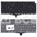 Клавиатура для ноутбука Apple MacBook Air 13 Retina M1 A2337 Late 2020 плоский Enter черная, фото4