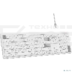 Клавиатура беспроводная A4Tech Fstyler FBX55C Bluetooth,USB,радиоканал белый, фото7