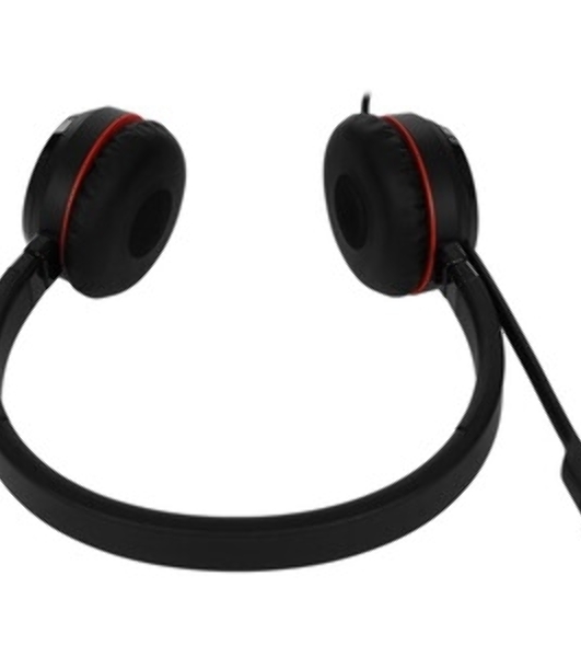 Гарнитура Jabra Evolve 20 SE Stereo MS чёрный, проводная, USB