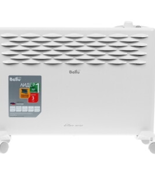 Конвектор электрический Ballu Ettore BEC/ETMR-1500 белый, 1500 Вт, 20 м2, термостат