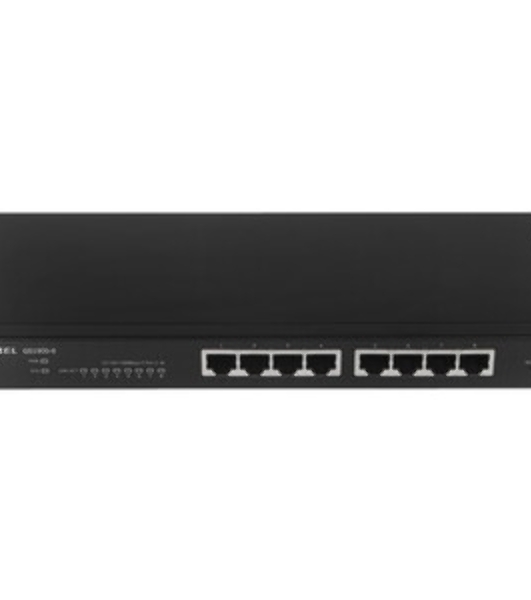 Коммутатор Smart L2 Zyxel GS1900-8, 8xGE, настольный, бесшумный