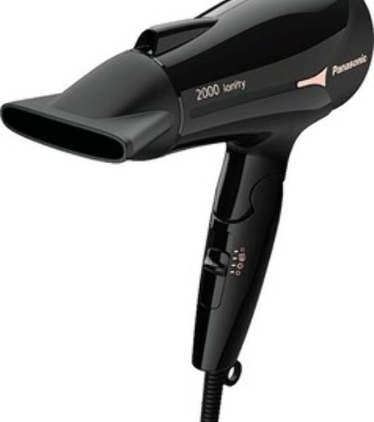 Фен Panasonic EH-NE66-K865 черный, 2000 Вт, ионизация, компактный