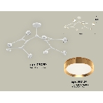 Светильник Ambrella light XB9059152/8 SWH/PYG белый песок/золото желтое полированное GX53 (C9059, N8124), фото3