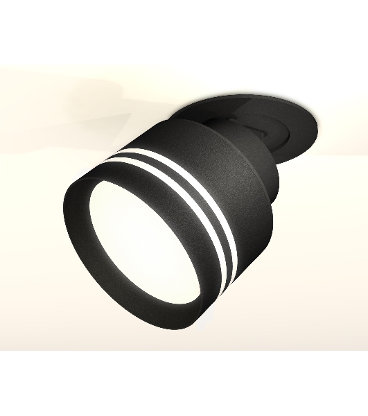 Светильник Ambrella Light XM8102526 SBK/FR черный песок/белый матовый GX53 (A2242, A2106, C8102, N8478)