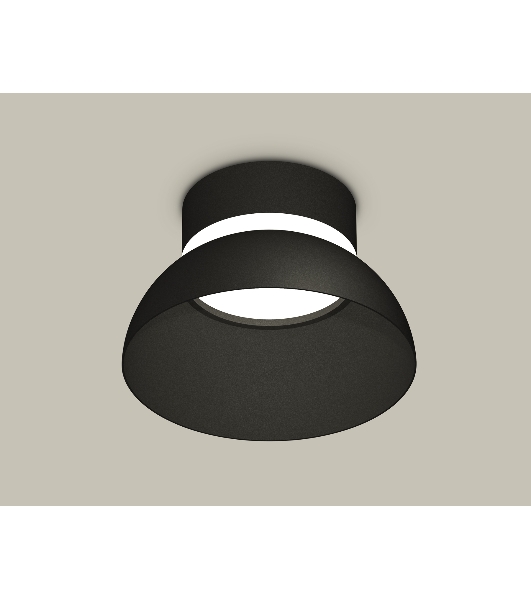 Светильник Ambrella Light XS8102035 SBK/FR черный песок/белый матовый GX53 (C8102, N8141)