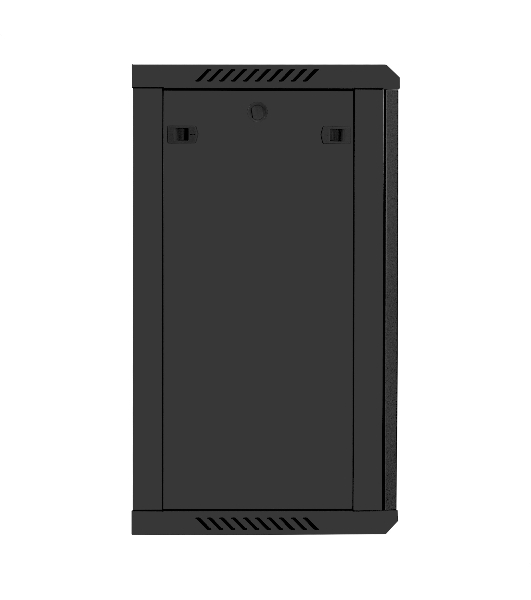 Шкаф телекоммуникационный 19' настенный 15U ExeGate EC-WM-15U.450.M.BLACK (19”, 15U, 600x450x769mm (ШхГхВ), передняя дверь металл, съемные боковые панели, пыле- и влагозащита IP23, черный RAL 9004, 2 коробки)