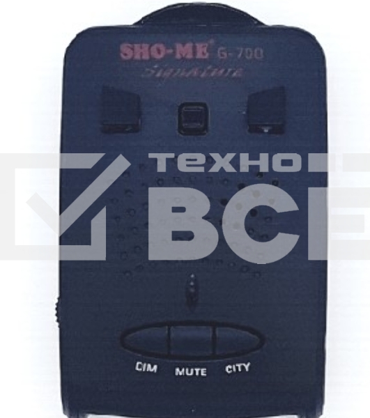 Радар-детектор Sho-Me G-700 Signature GPS приемник