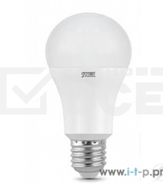 Светодиодная лампа GAUSS 23222 LED Elementary A60 12W E27 1150lm 4100K 1/10/50 0