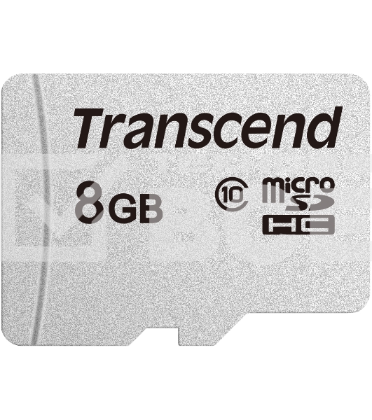 Флеш карта microSDHC 8Gb Class10 Transcend TS8GUSD300S w/o adapter