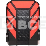 Внешний жесткий диск 2Tb Adata HD710P AHD710P-2TU31-CRD черный/красный (2.5