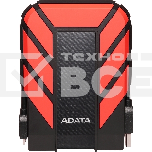 Внешний жесткий диск 2Tb Adata HD710P AHD710P-2TU31-CRD черный/красный (2.5